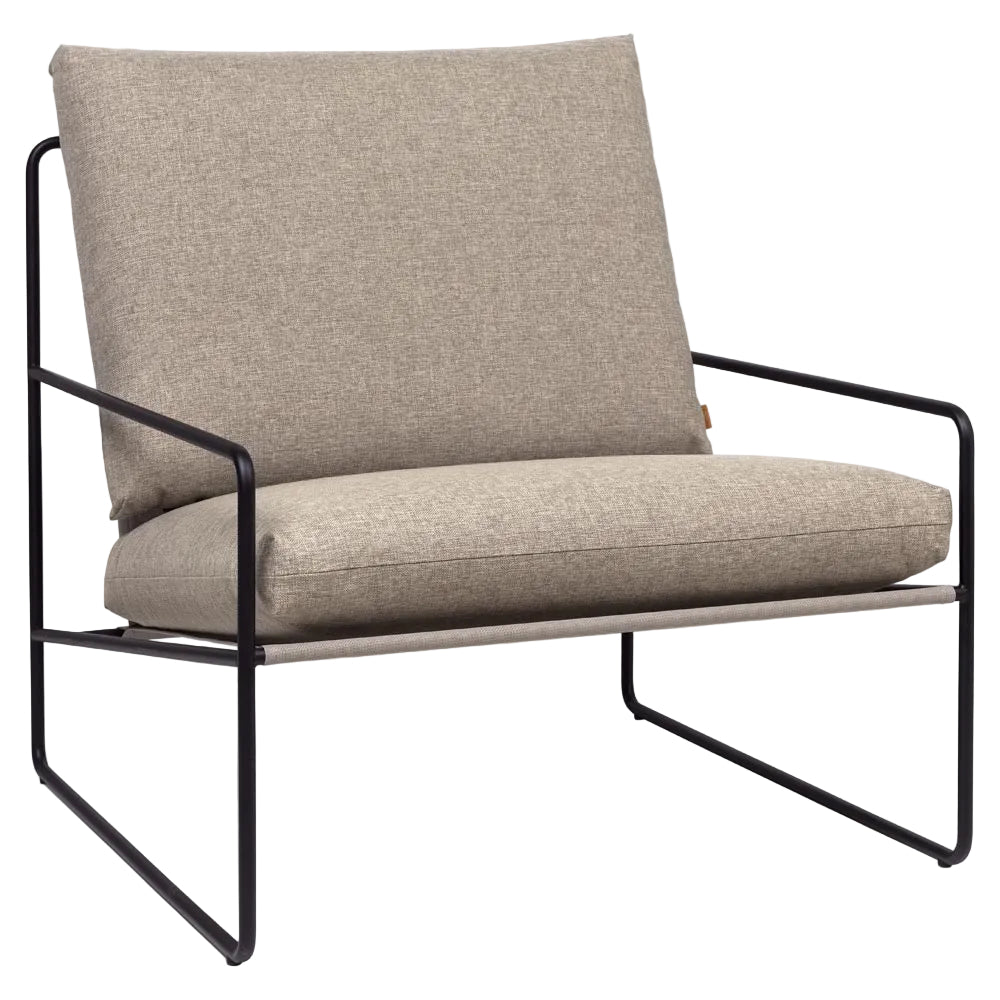 Desert 1-seater Dolce - Black, Dark Sand