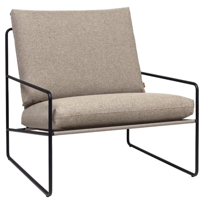 Desert 1-seater Dolce - Black, Dark Sand