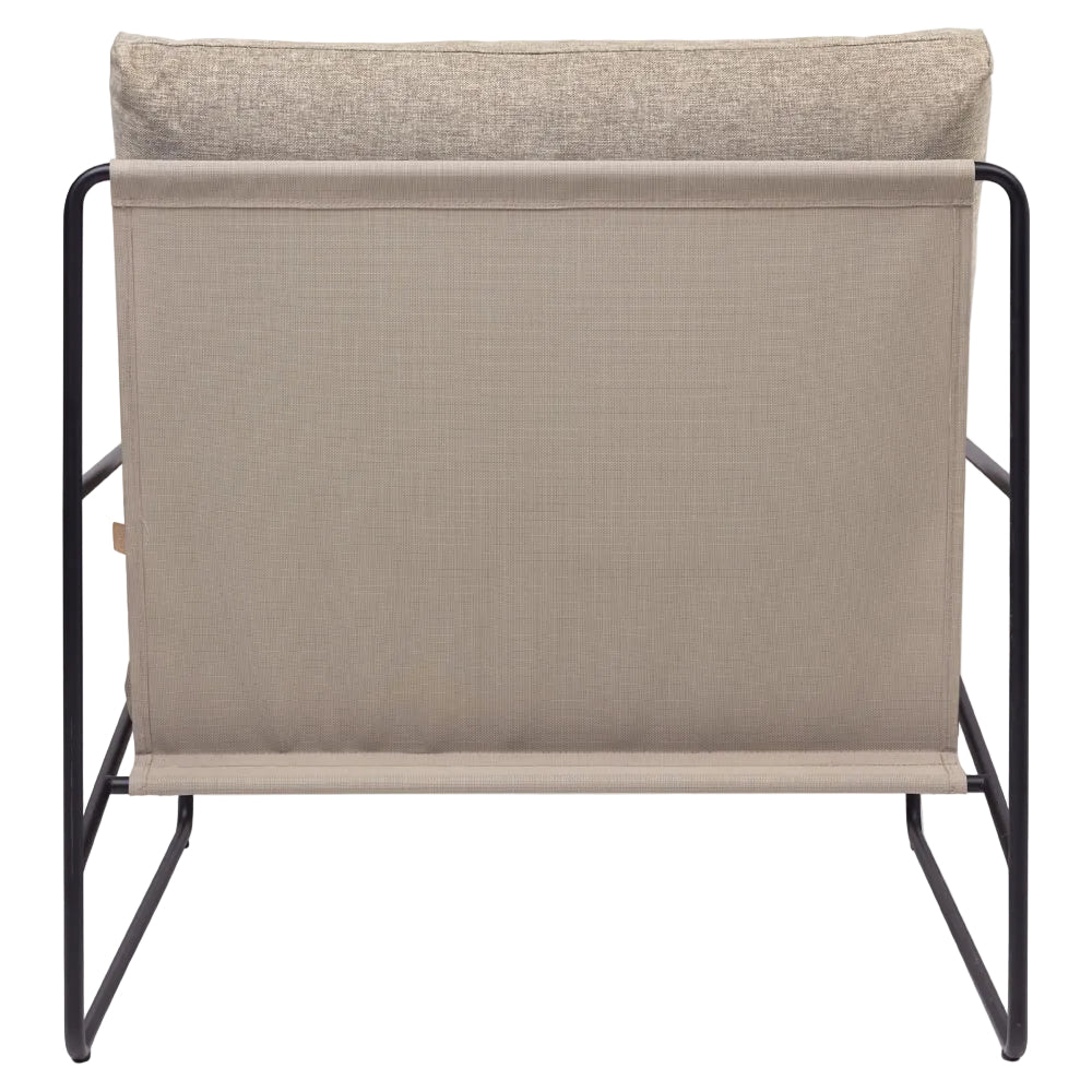 Desert 1-seater Dolce - Black, Dark Sand