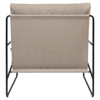 Desert 1-seater Dolce - Black, Dark Sand