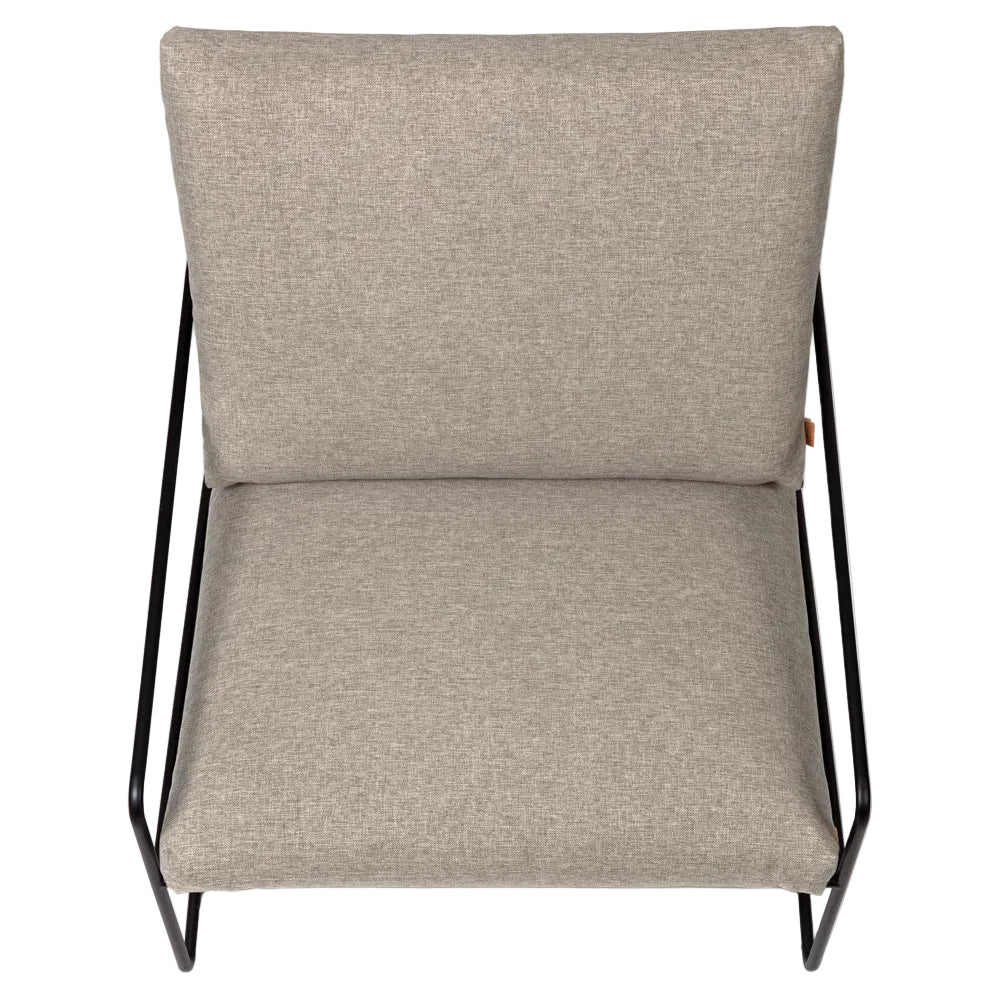 Desert 1-seater Dolce - Black, Dark Sand