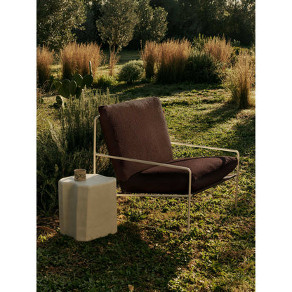 Desert 1-Seater Outdoor Sofa - Chestnut, Cashmere Frame