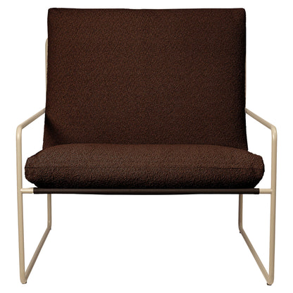 Desert 1-Seater Outdoor Sofa - Chestnut, Cashmere Frame