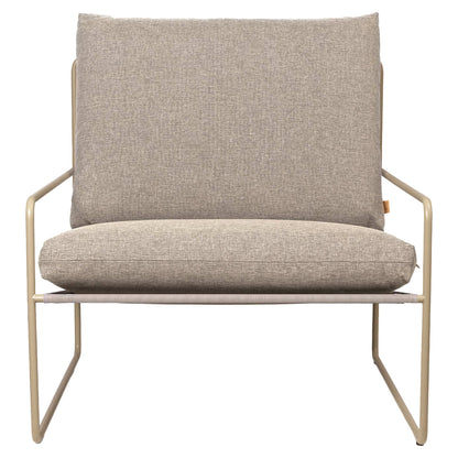 Desert 1-Seater Outdoor Sofa - Dark Sand, Cashmere Frame