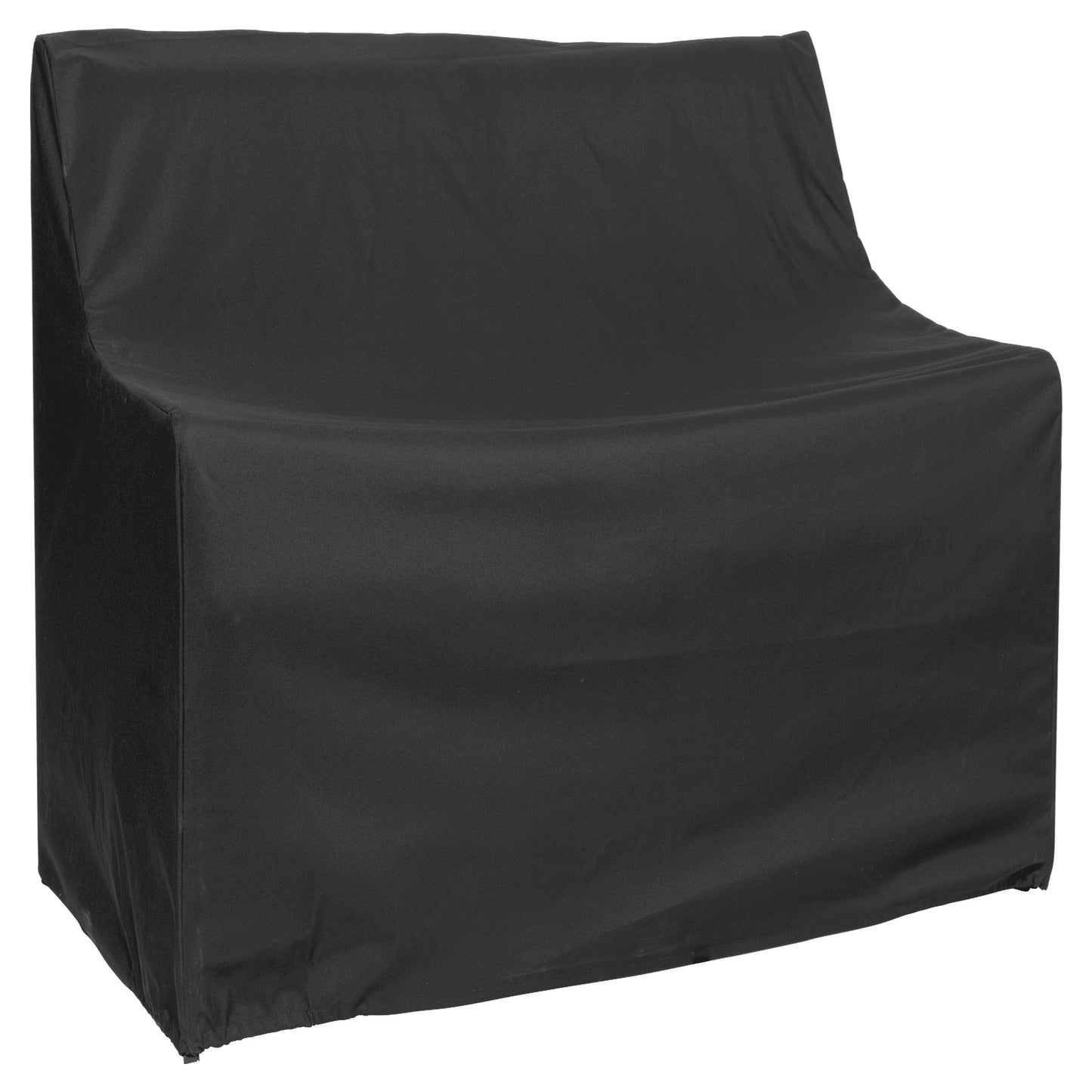 Desert 1-Seater Outdoor Sofa - Stripe, Black Frame