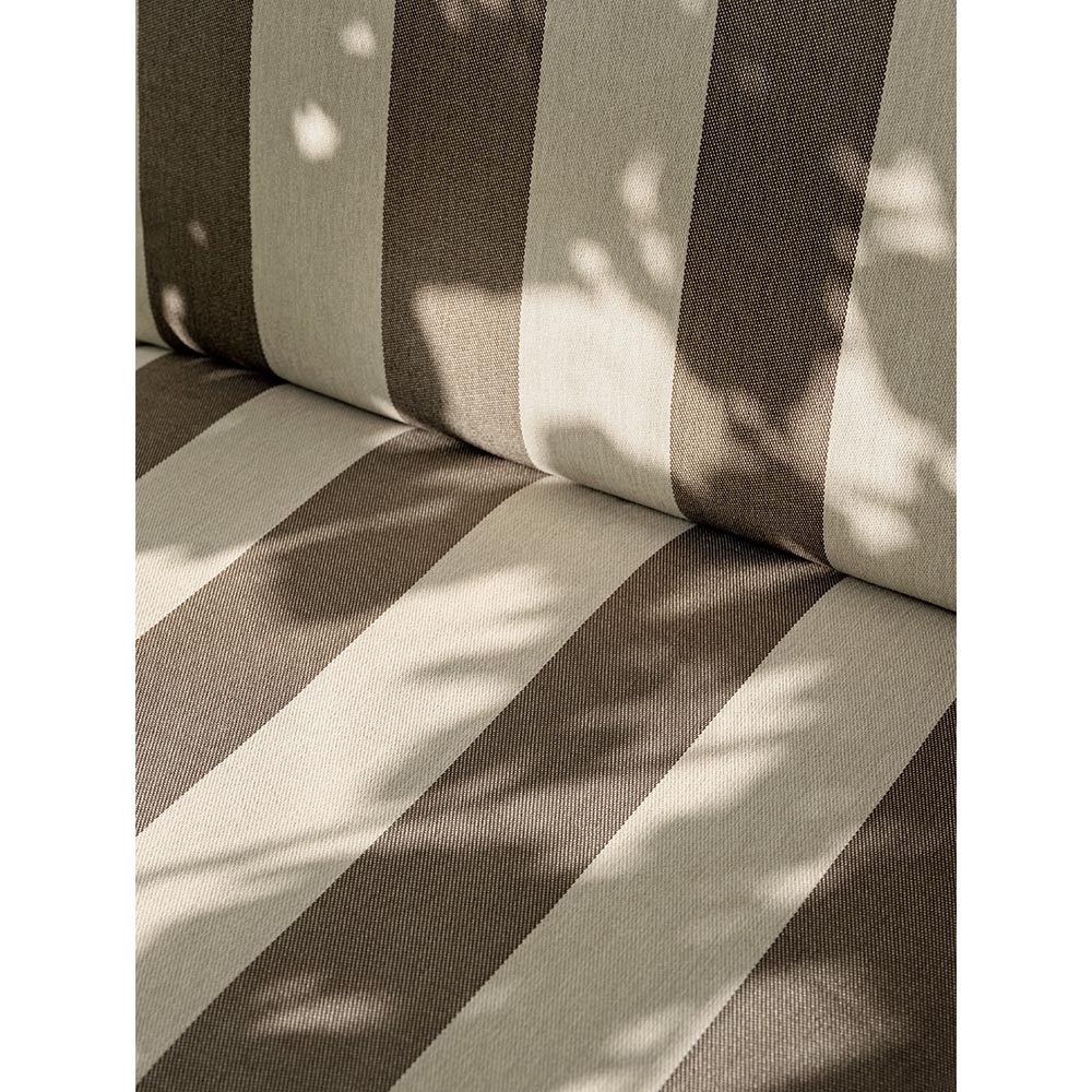 Desert 1-seater Stripe - Black, Chocolate