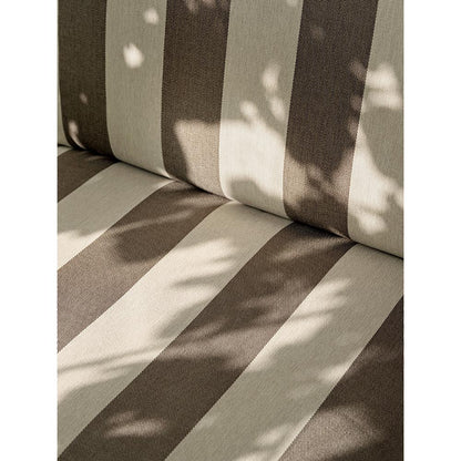 Desert 1-seater Stripe - Black, Chocolate