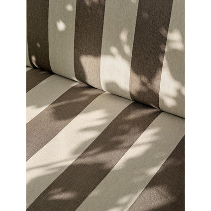Desert 2-seater Stripe - Black, Chocolate
