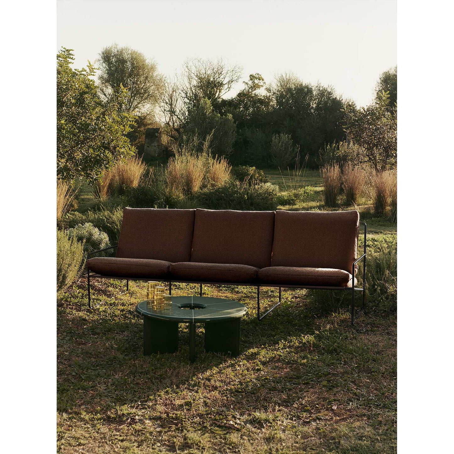 Deya Coffee Table - Dark Green