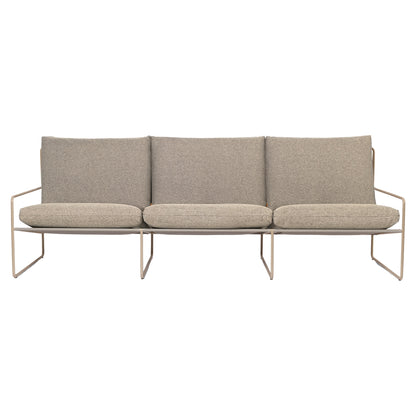 Desert 3-Seater Outdoor Sofa - Dark Sand, Cashmere Frame