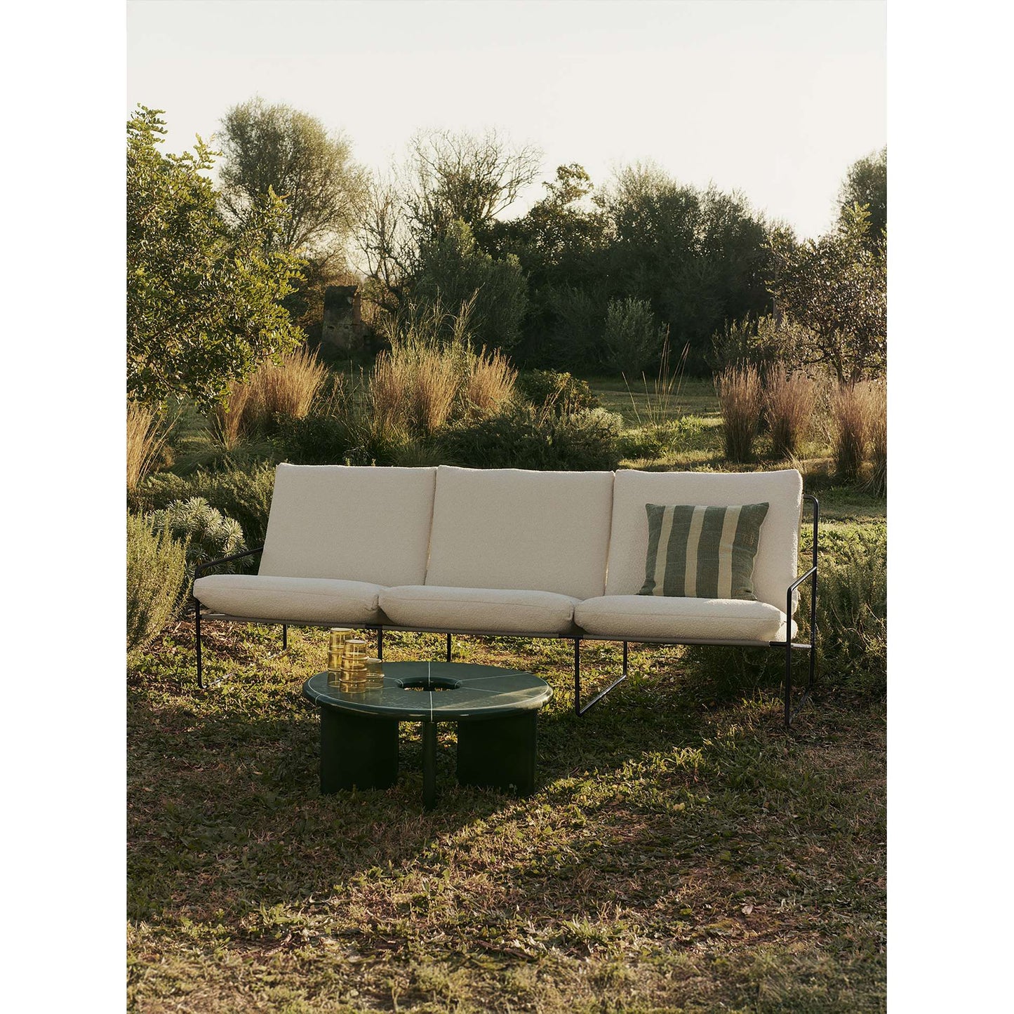 Deya Coffee Table - Dark Green