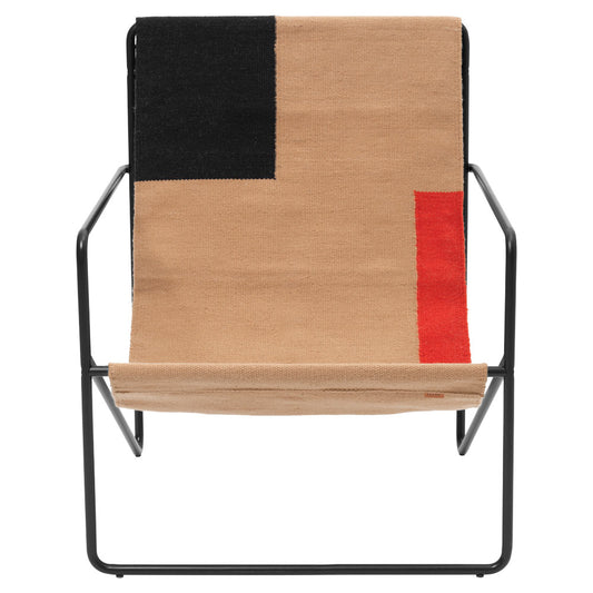 Desert Lounge Chair - Black, Block