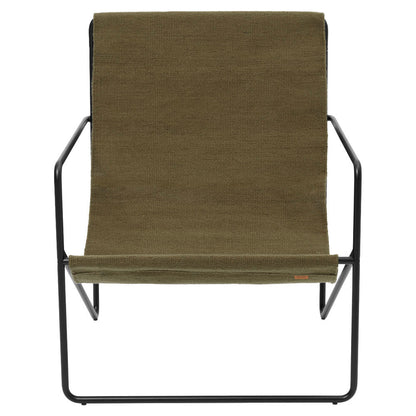Desert Lounge Chair - Black, Olive