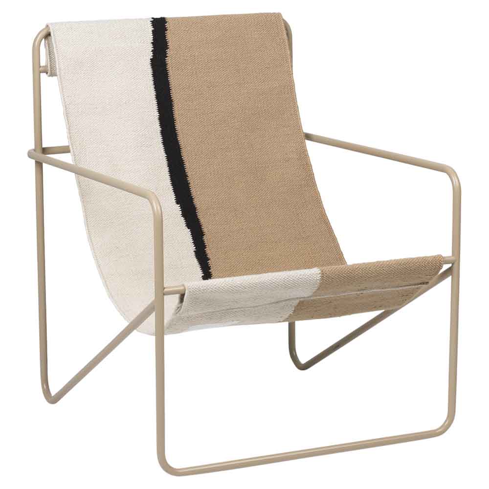 Desert Lounge Chair - Cashmere, Soil