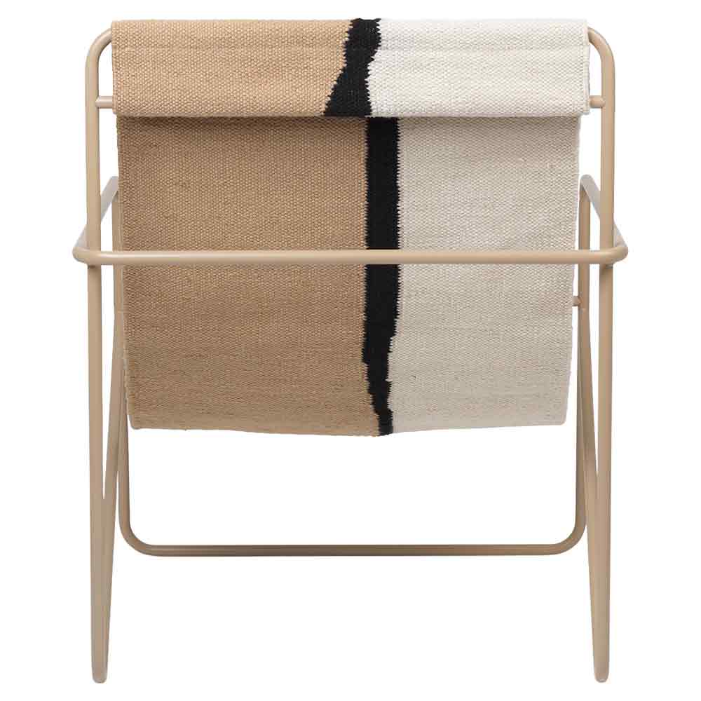 Desert Lounge Chair - Cashmere, Soil