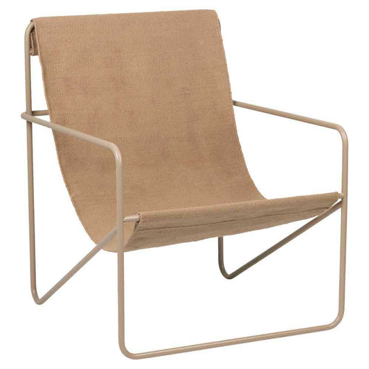 Desert Lounge Chair - Cashmere, Solid