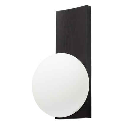 Dew Wall Lamp - Black Painted Ash