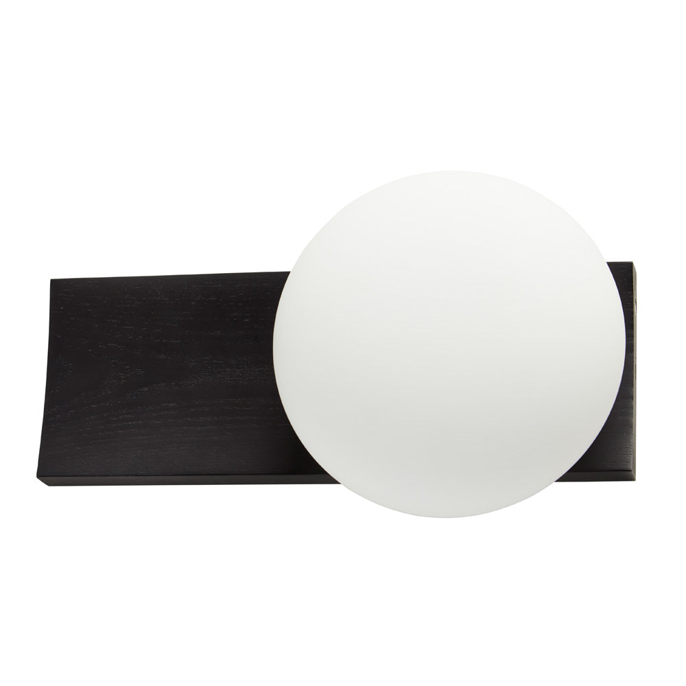 Dew Wall Lamp - Black Painted Ash