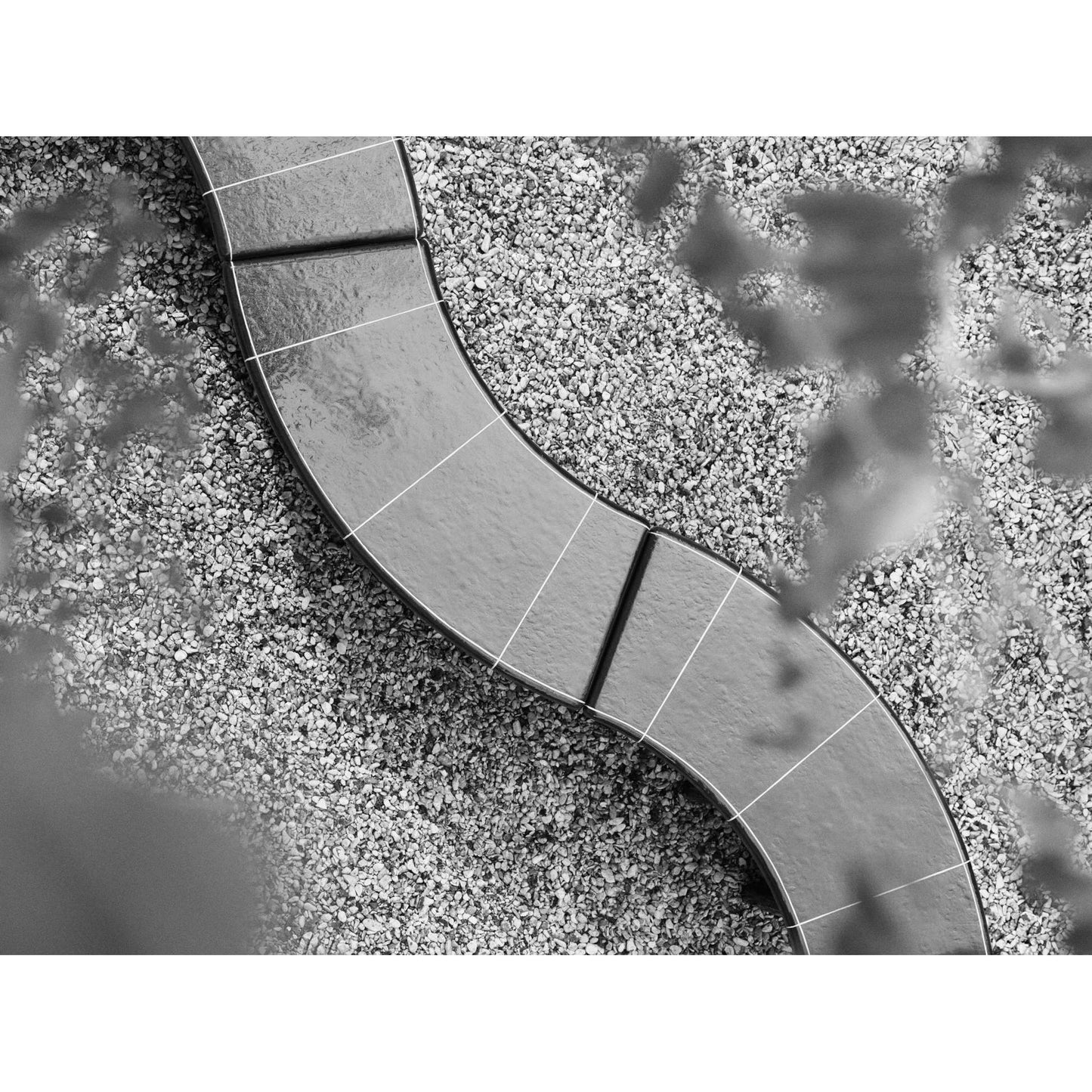 Deya Curved Bench - Dark Green