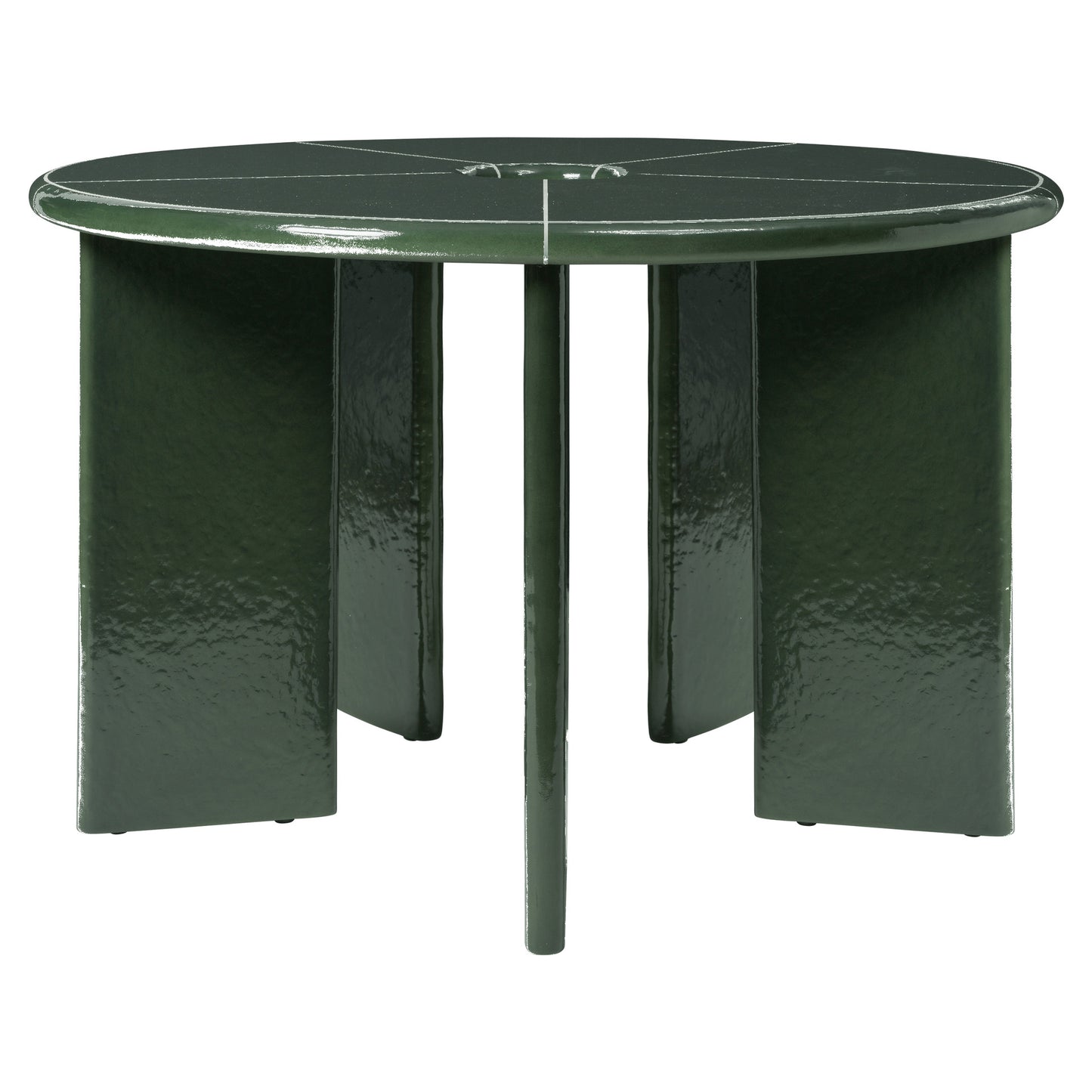 Deya Dining Table - Dark Green