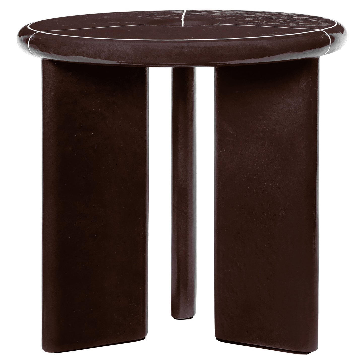 Deya Side Table - Chestnut Brown