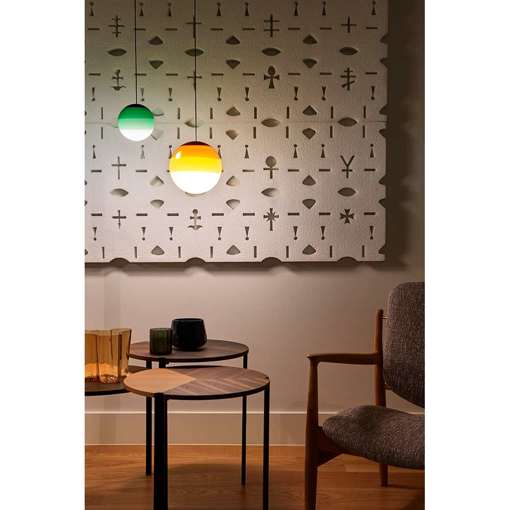 Dipping Light Pendant - Amber