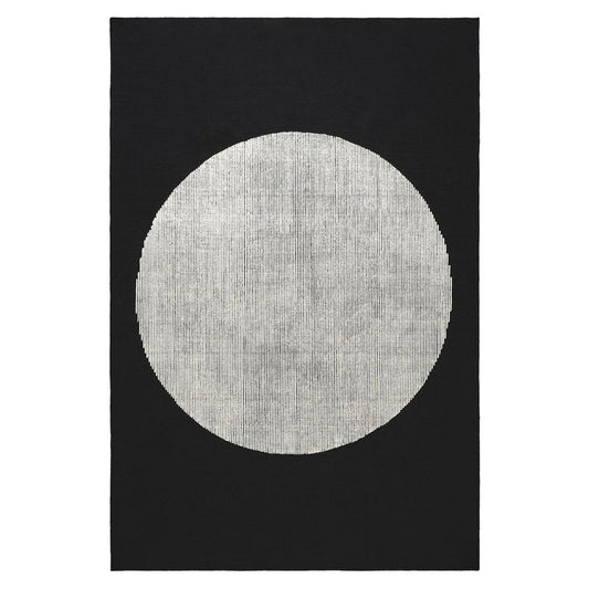Disc Rug - Black & White