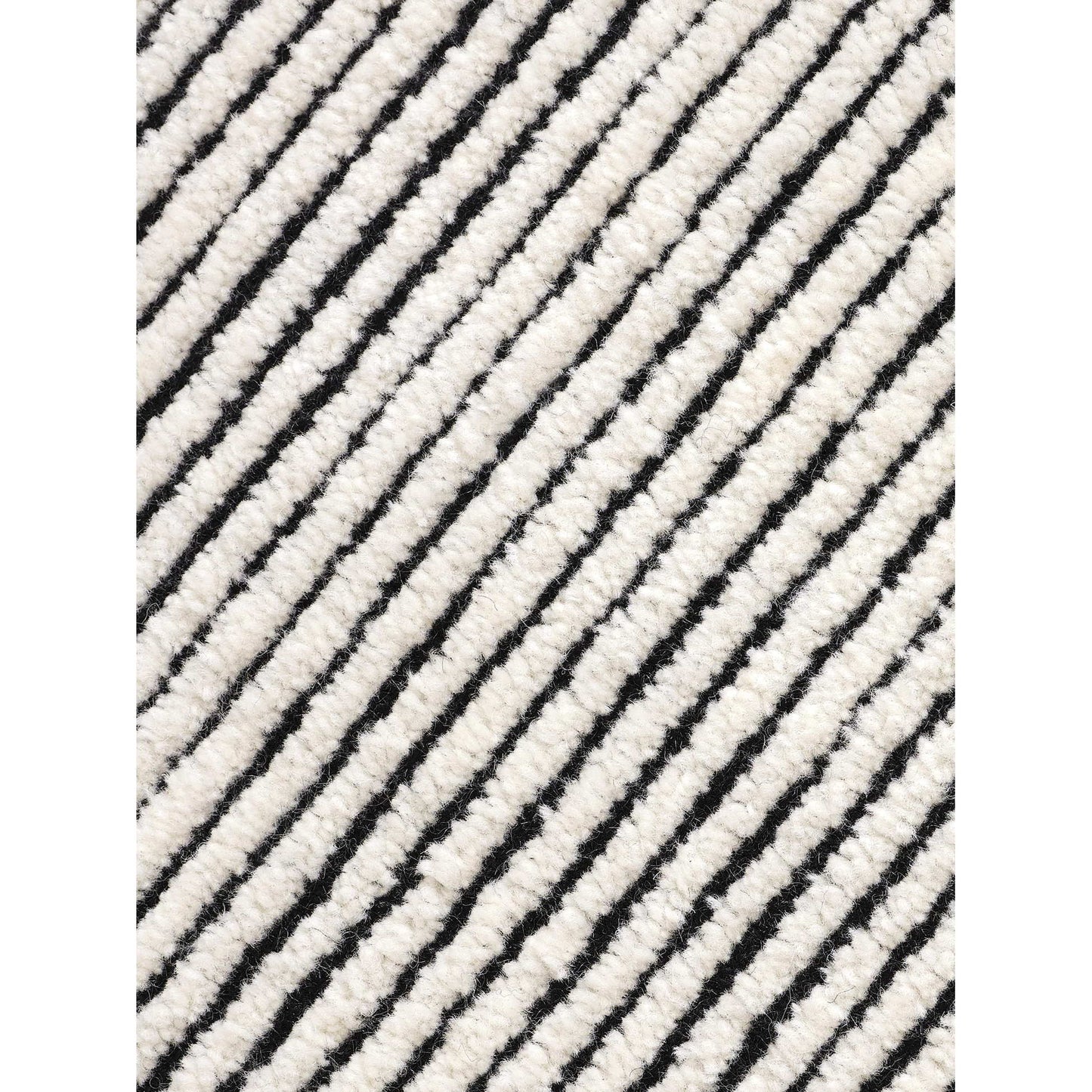 Disc Rug - Black & White