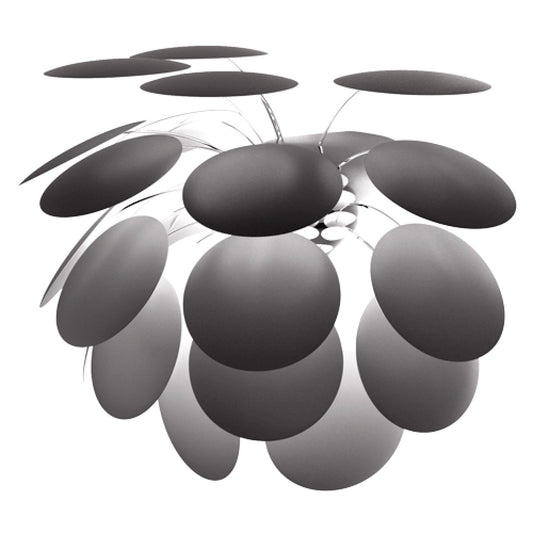 Discoco Wall Sconce - Matte Gray