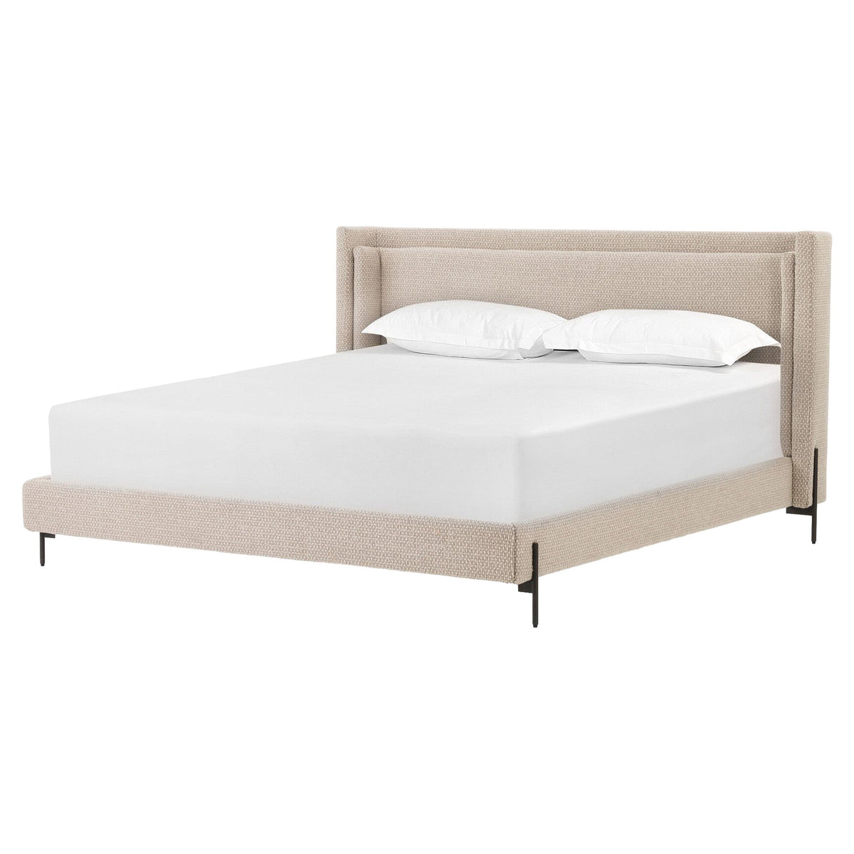 Dobson Bed - Perin Oatmeal