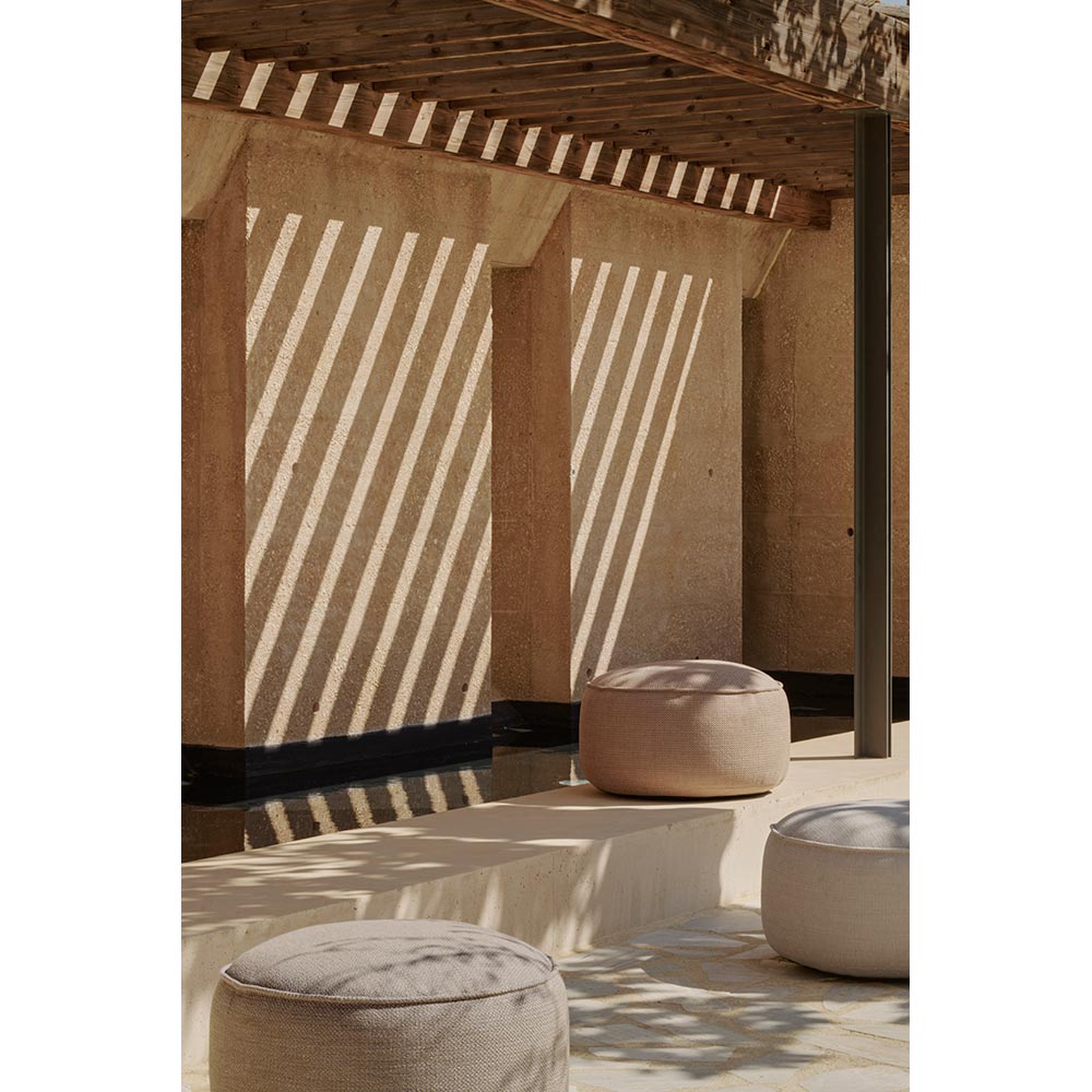 Donut Outdoor Pouf XL - Marsala