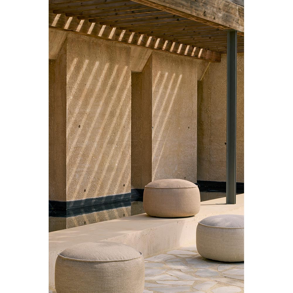 Donut Outdoor Pouf XL - Mocha