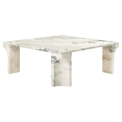 Doric Square Coffee Table - Electric Gray