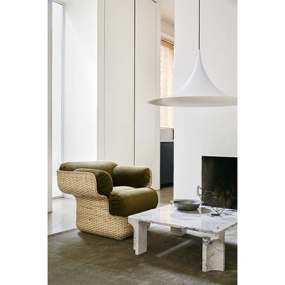 Doric Square Coffee Table - Electric Gray