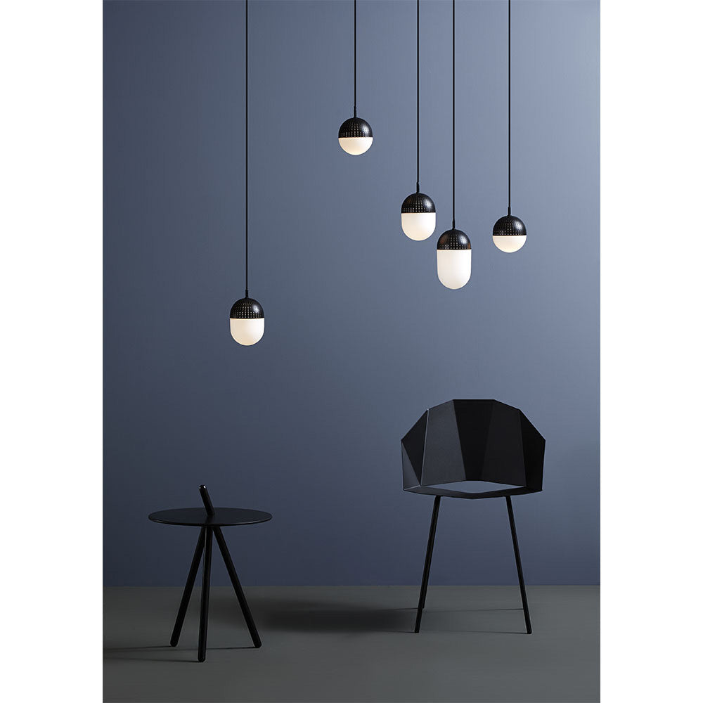 Dot Medium Pendant - Black