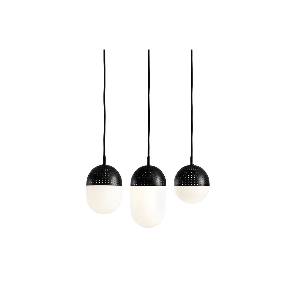 Dot Medium Pendant - Black