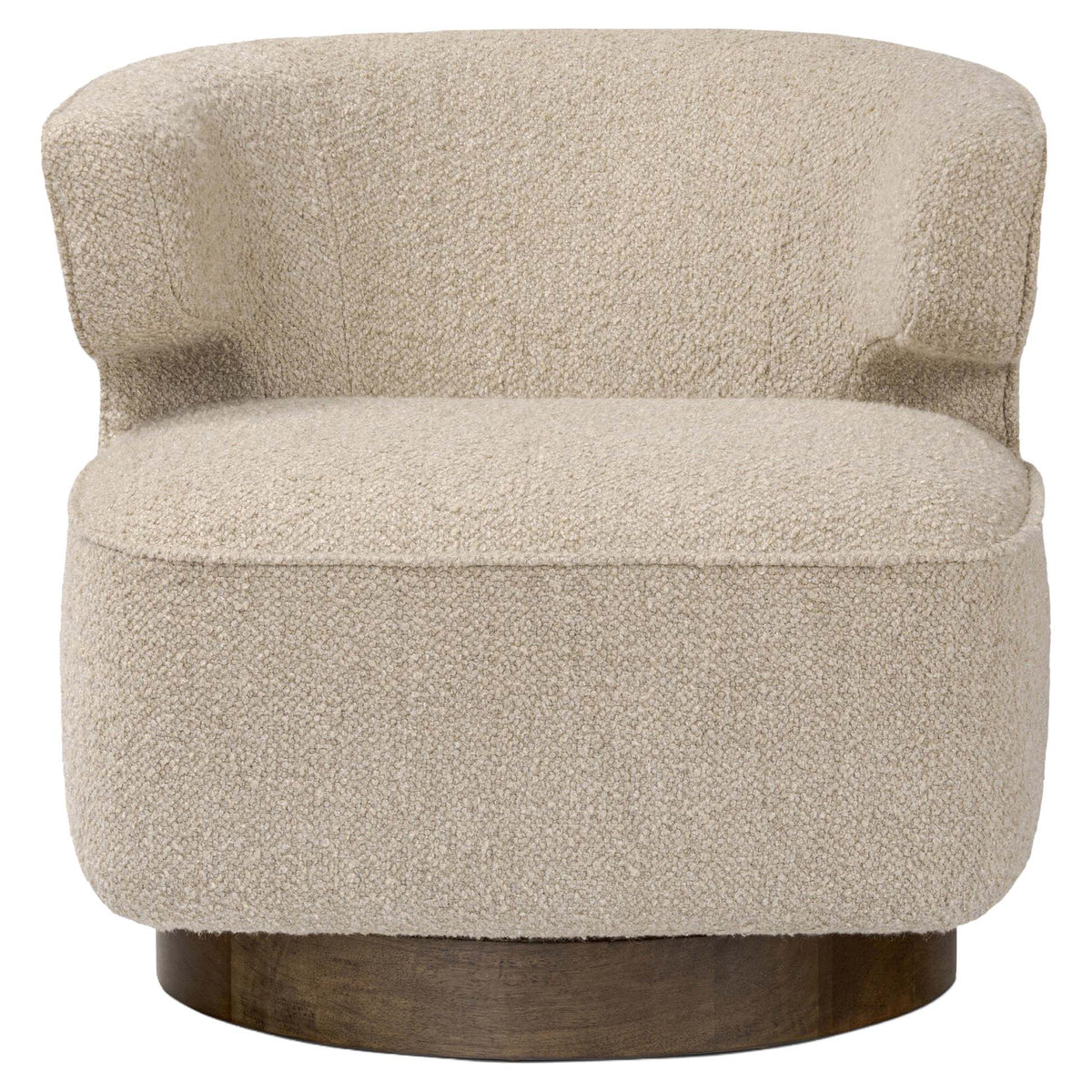 Dottie Swivel Chair - Berber Oatmeal