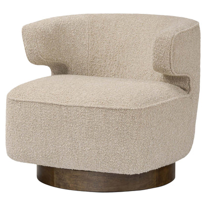 Dottie Swivel Chair - Berber Oatmeal