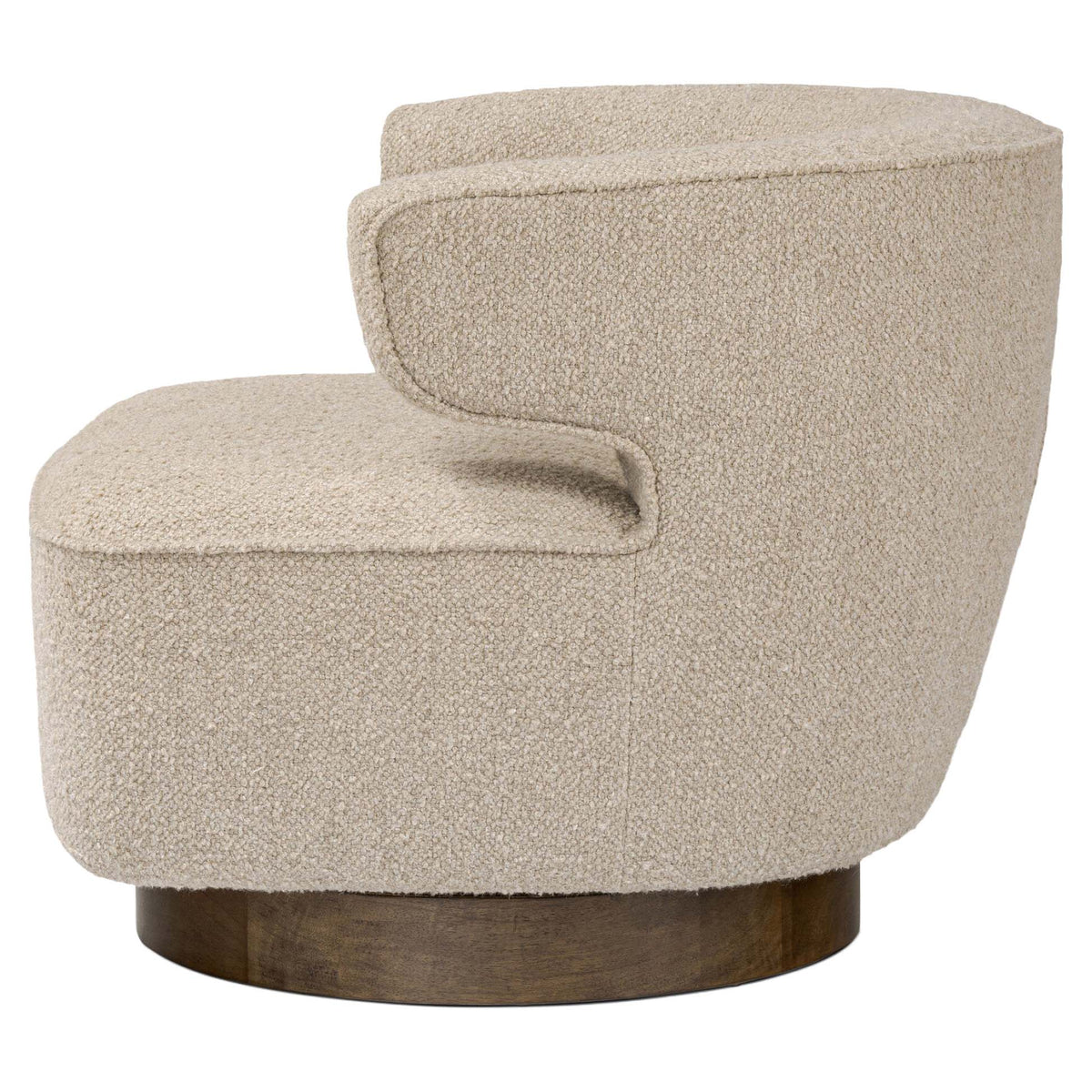 Dottie Swivel Chair - Berber Oatmeal