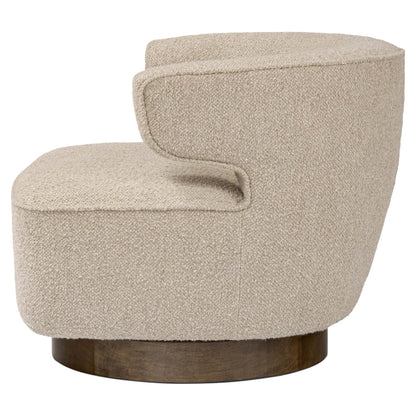 Dottie Swivel Chair - Berber Oatmeal