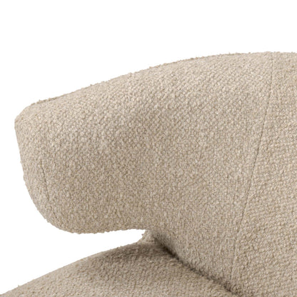 Dottie Swivel Chair - Berber Oatmeal