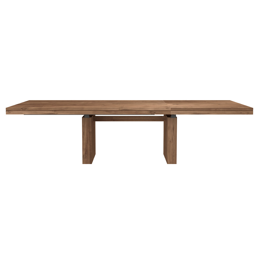 Double Extendable Dining Table - Teak
