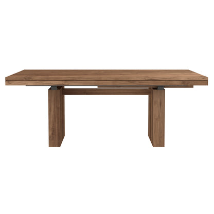 Double Extendable Dining Table - Teak
