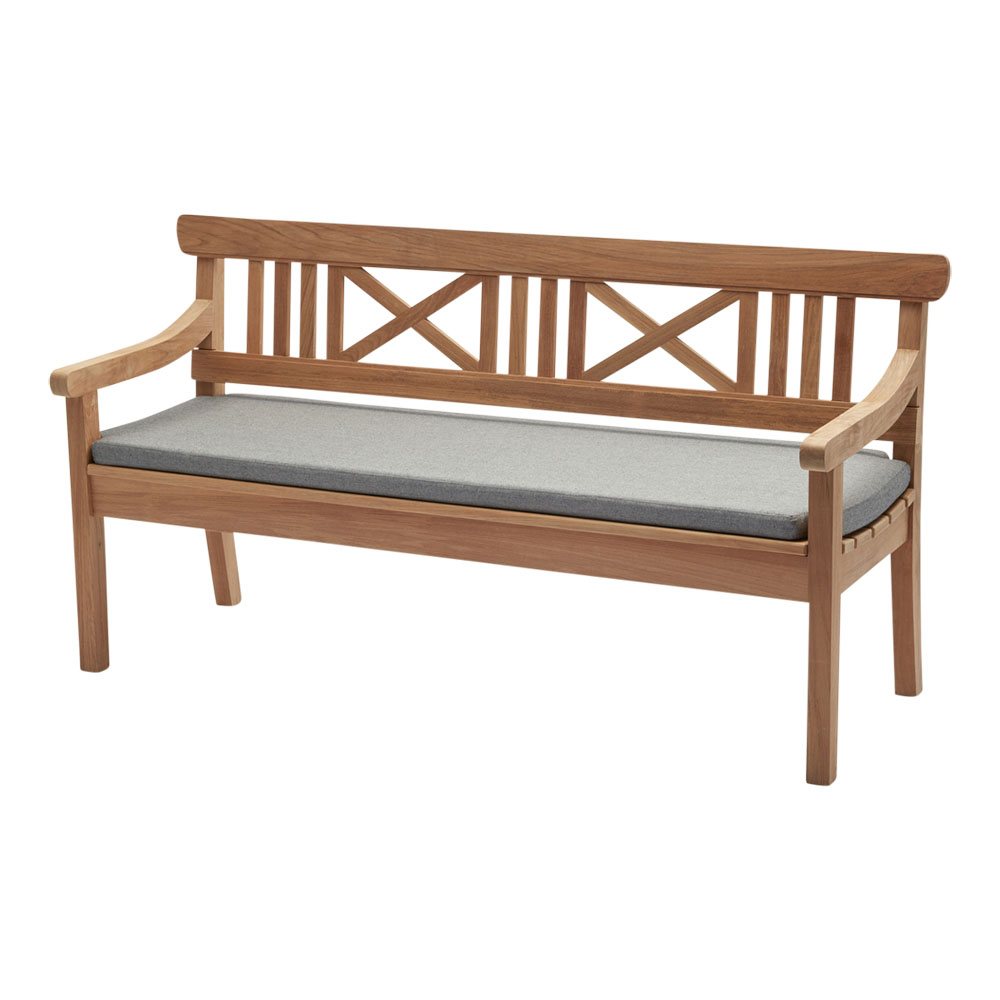 Drachmann Outdoor Bench Cushion - Ash