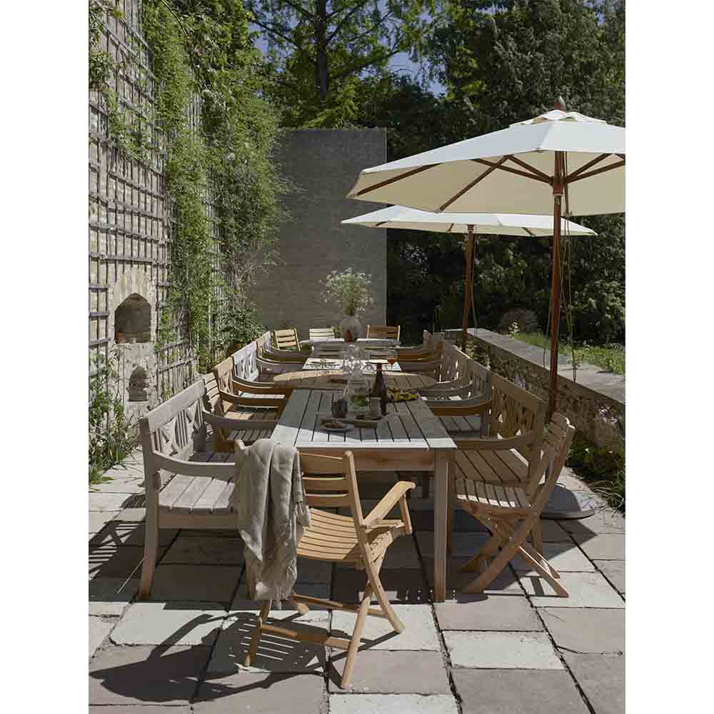 Drachmann Outdoor Rectangular Dining Table