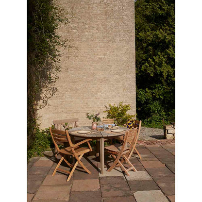 Drachmann Outdoor Round Dining Table