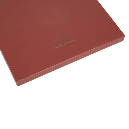 Dry Studios Cutting Board - Burgundy, Square