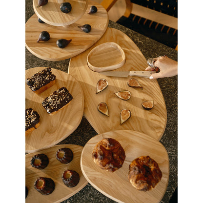 Dune 04 Low Cake Stand - Brown