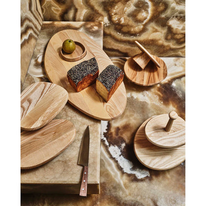 Dune 04 Low Cake Stand - Brown