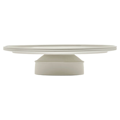 Dune Cake Stand - Alabaster
